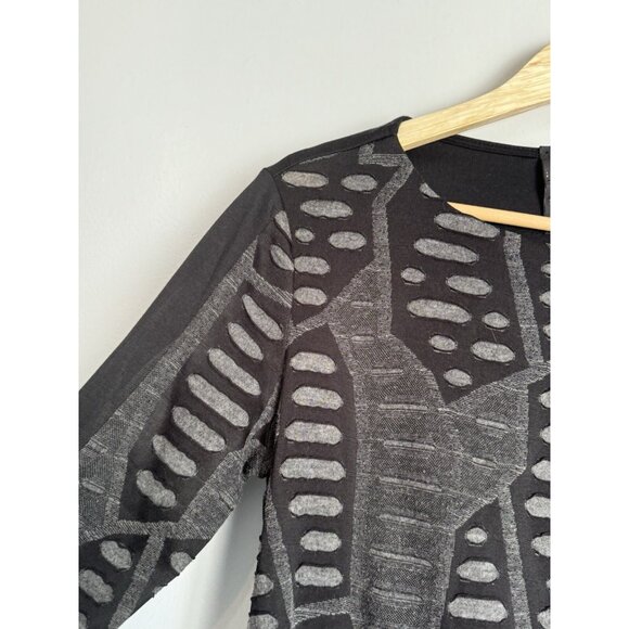 IC By Connie K Advant Garde Boho Top Women Size S Asymmetric Artsy Urban Ethnic - Picture 6 of 10
